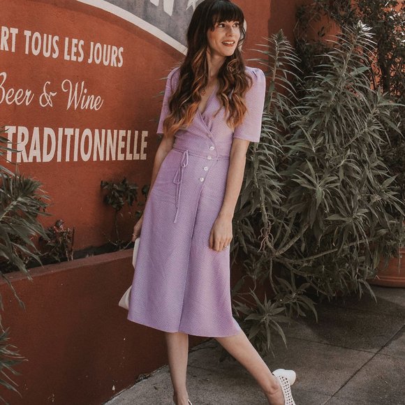 Rouje Gabin in lavender dot - Picture 9 of 13